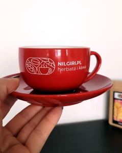 FILIŻANKA czerwona Nilgiri