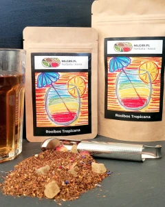 ROOIBOS TROPICANA - skórka cytrynowa, ananas, bławatek