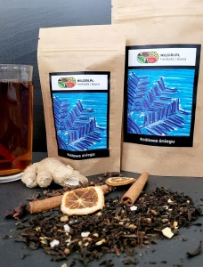 KRÓLOWA ŚNIEGU - Herbata czarna o korzennym aromacie