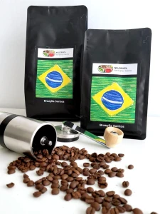 BRAZYLIA SANTOS - Kawa ziarnista 100% arabica